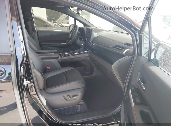 5TDXRKEC5SS285815 2025 TOYOTA SIENNA Черный Вид салона спереди