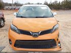 2020 Toyota Sienna Se Premium Оранжевый vin: 5TDXZ3DC2LS026210