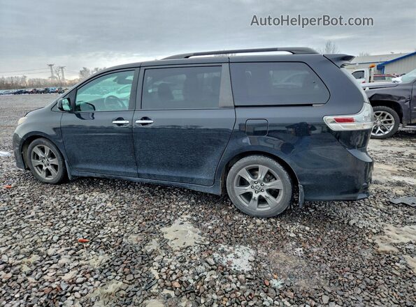 5TDXZ3DC9JS907113 2018 TOYOTA SIENNA Gray Задня ліва чверть