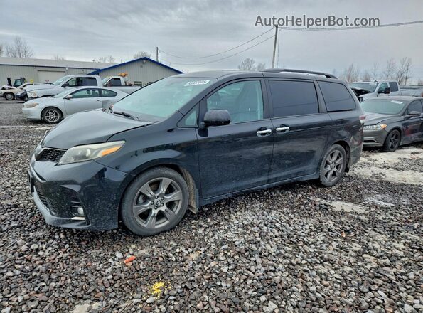 5TDXZ3DC9JS907113 2018 TOYOTA SIENNA Gray Передня ліва чверть