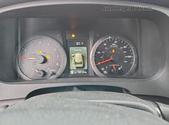 5TDXZ3DC9JS907113 2018 TOYOTA SIENNA Gray Вид щитка приладів