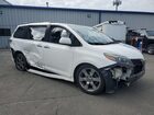 2018 Toyota Sienna Se White vin: 5TDXZ3DCXJS953016