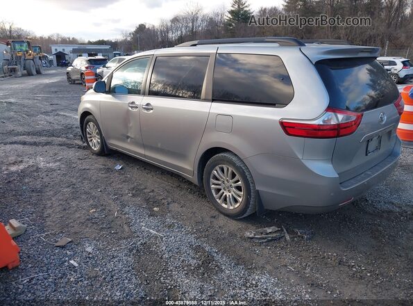 5TDYZ3DC2HS872588 2017 TOYOTA LE Серебряный Задняя левая четверть