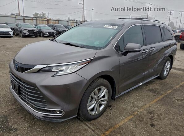 5TDZRKEC4PS178903 2023 TOYOTA LIMITED Серый Передняя левая четверть