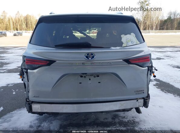 5TDZSKFC2MS017416 2021 TOYOTA LIMITED Серебряный 