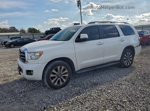 5TDZY5G10GS062162 2016 TOYOTA SEQUOIA White Przód lewy
