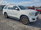 2016 Toyota Sequoia Sr5 White vin: 5TDZY5G10GS062162
