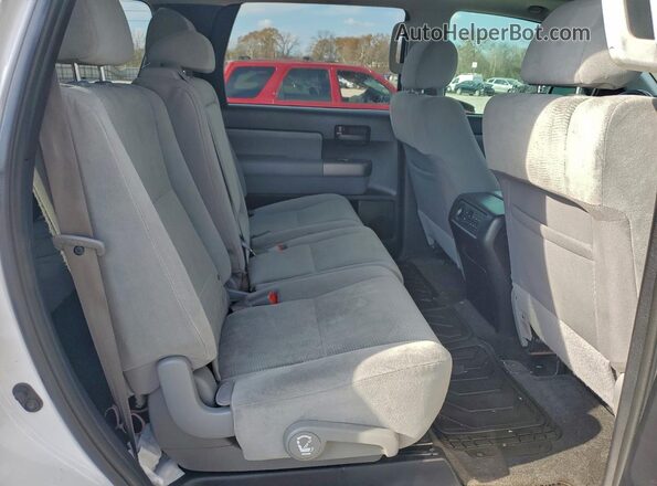 5TDZY5G10GS062162 2016 TOYOTA SEQUOIA White Widok wnętrza z tyłu