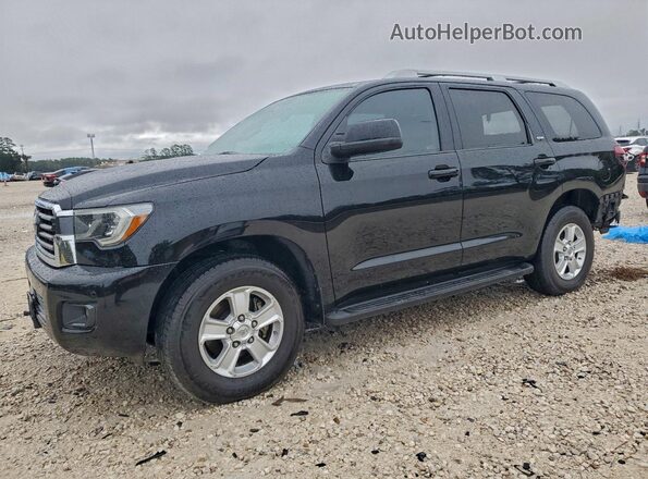 5TDZY5G15JS070300 2018 TOYOTA SEQUOIA Черный Передняя левая четверть
