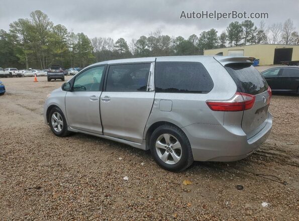 5TDZZ3DC2LS030234 2020 TOYOTA SIENNA Silver Հետևի ձախ