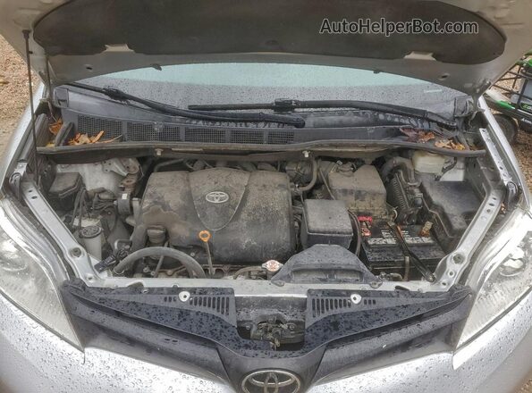 5TDZZ3DC2LS030234 2020 TOYOTA SIENNA Silver Շարժիչի բաժամունքի տեսք