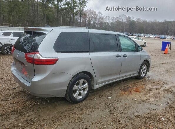 5TDZZ3DC2LS030234 2020 TOYOTA SIENNA Silver Հետևի աջ