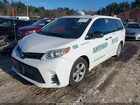 2018 Toyota Sienna L 7 Passenger Белый vin: 5TDZZ3DC8JS955596