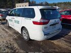 2018 Toyota Sienna L 7 Passenger Белый vin: 5TDZZ3DC8JS955596