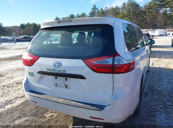5TDZZ3DC8JS955596 2018 TOYOTA SIENNA Белый 