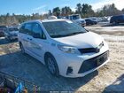 2018 Toyota Sienna L 7 Passenger Белый vin: 5TDZZ3DC8JS955596