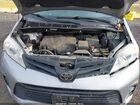 2018 Toyota Sienna L 7 Passenger Серебряный vin: 5TDZZ3DC8JS959924