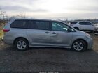 2018 Toyota Sienna L 7 Passenger Серебряный vin: 5TDZZ3DC8JS959924