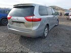 2018 Toyota Sienna L 7 Passenger Серебряный vin: 5TDZZ3DC8JS959924