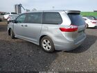 2018 Toyota Sienna L 7 Passenger Серебряный vin: 5TDZZ3DC8JS959924