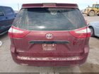 2018 Toyota Sienna L 7 Passenger Red vin: 5TDZZ3DC9JS953680