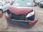 2018 Toyota Sienna L 7 Passenger Red vin: 5TDZZ3DC9JS953680