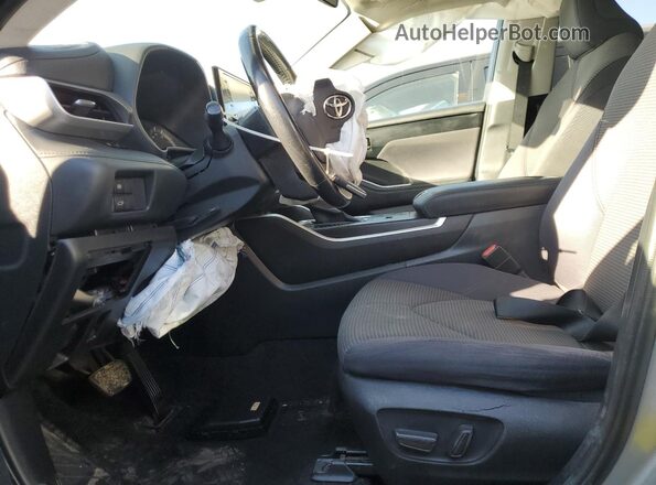 5TDZZRAH2LS007233 2020 TOYOTA HIGHLANDER Серебряный 