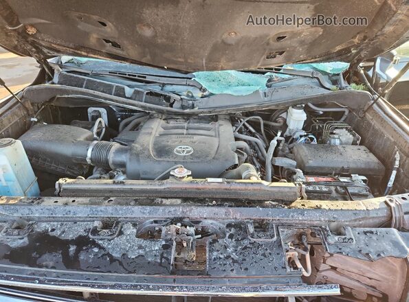 5TFAY5F10MX007795 2021 TOYOTA TUNDRA Черный Вид задней части салона