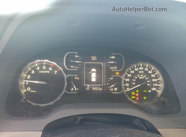5TFDW5F13KX829281 2019 TOYOTA TUNDRA Угольный Вид щитка приборов