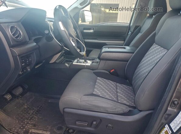5TFDW5F13KX829281 2019 TOYOTA TUNDRA Угольный Вид салона спереди