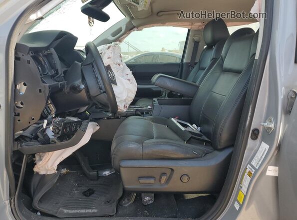 5TFDY5F16MX983612 2021 TOYOTA TUNDRA Серый Вид салона спереди