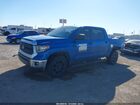 2018 Toyota Tundra Sr5 5.7l V8 Blue vin: 5TFEY5F10JX230660