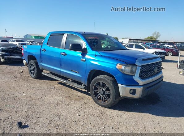 5TFEY5F10JX230660 2018 TOYOTA TUNDRA Blue წინა მარჯვენა