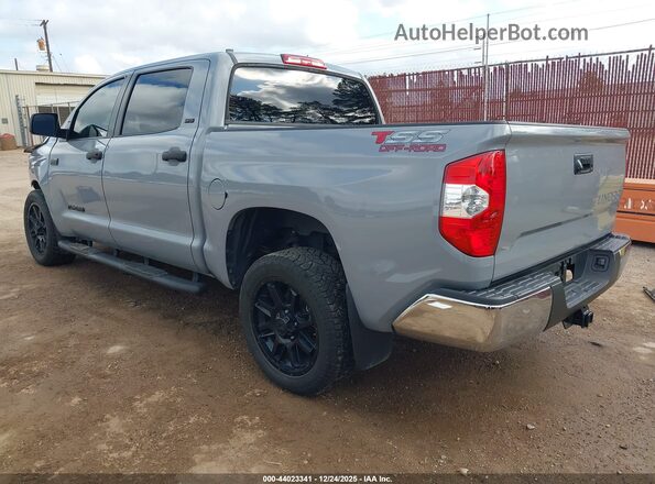 5TFEY5F18MX287046 2021 TOYOTA TUNDRA Light Blue Задняя левая четверть