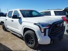 2023 Toyota Tundra Sr White vin: 5TFKB5AB8PX021728