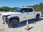 2024 Toyota Tundra Crewmax Sr White vin: 5TFLA5DB2RX214737