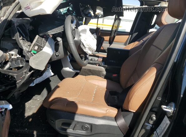 5TFMA5DB2SX322947 2025 TOYOTA TUNDRA Черный Вид салона спереди