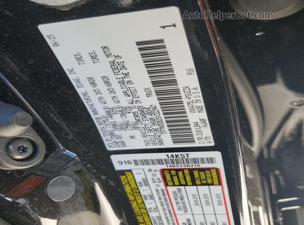 5TFMA5DB2SX322947 2025 TOYOTA TUNDRA Черный Панорамный вид салона 360°