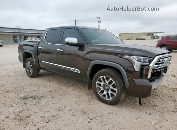 5TFMA5DB7SX305948 2025 TOYOTA TUNDRA Коричневый Передняя правая четверть