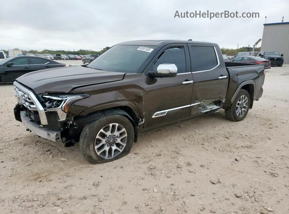 5TFMA5DB7SX305948 2025 TOYOTA TUNDRA Коричневый Передняя левая четверть
