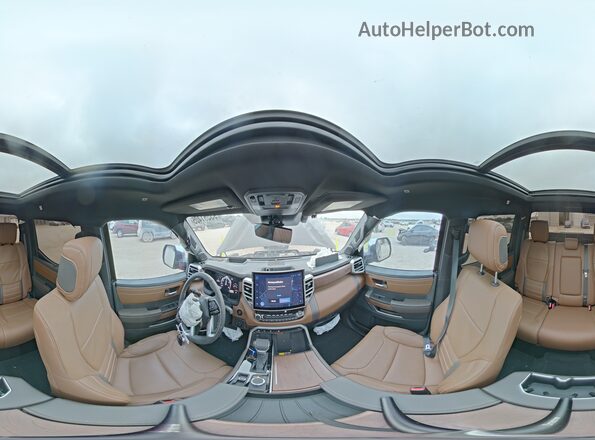 5TFMA5DB7SX305948 2025 TOYOTA TUNDRA Коричневый Панорамный вид салона 360°