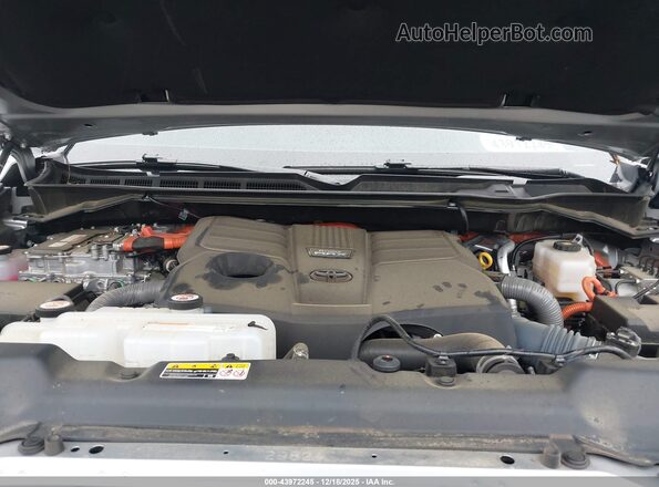 5TFMC5DB9RX054659 2024 TOYOTA TUNDRA HYBRID Серебряный Вид сзади