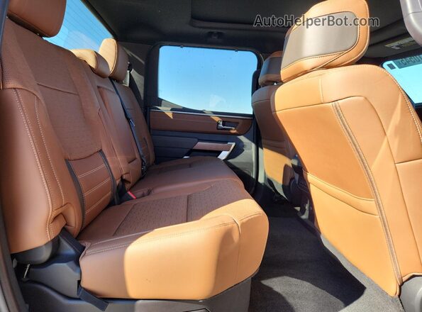 5TFMC5DBXPX015639 2023 TOYOTA TUNDRA Черный Вид задних сидений