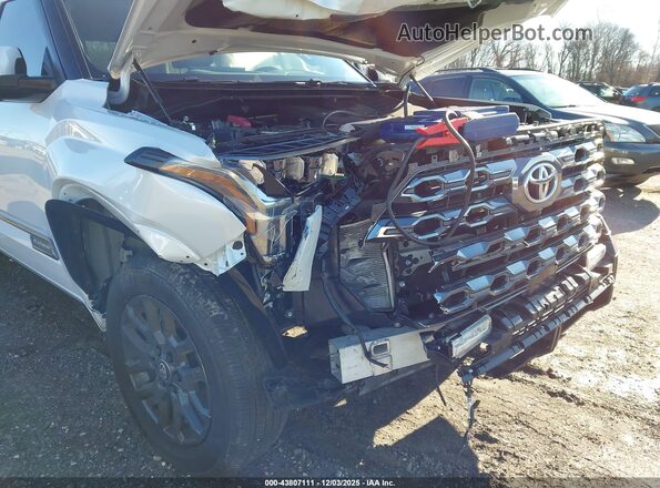 5TFNA5DB6SX254236 2025 TOYOTA TUNDRA White Widok z przodu