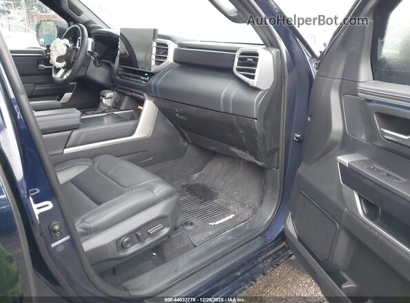 5TFNC5DBXPX018545 2023 TOYOTA TUNDRA Blue Vista interior delantera