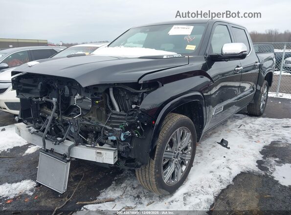 5TFVC5DB3RX046724 2024 TOYOTA TUNDRA HYBRID Black Vista tres cuartos delantera izquierda