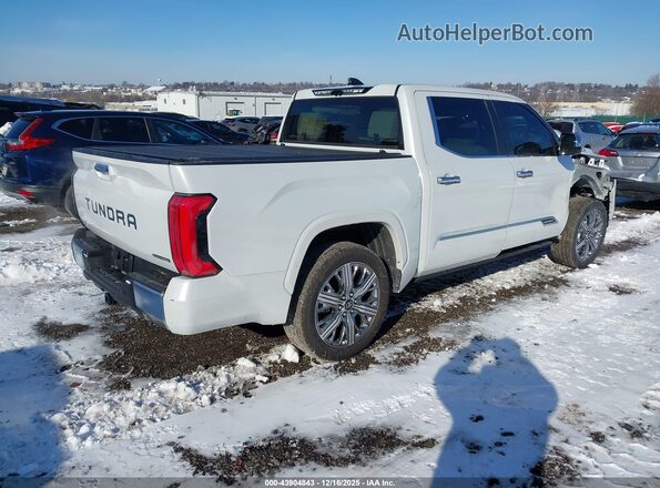5TFVC5DB4SX102224 2025 TOYOTA TUNDRA HYBRID Белый Задняя правая четверть