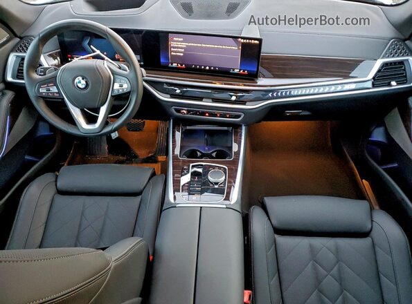5UX13EU0XT9086063 2026 BMW X5 Белый Вид щитка приборов