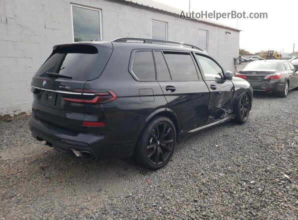 5UX23EM01P9P90503 2023 BMW X7 Black Tył prawy
