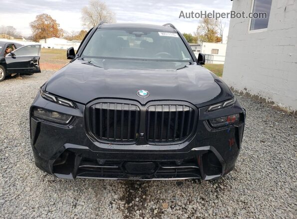 5UX23EM01P9P90503 2023 BMW X7 Black Widok z przodu